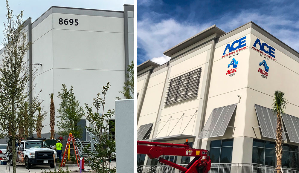 Custom sign installation services in Orlando and Casselberry Florida