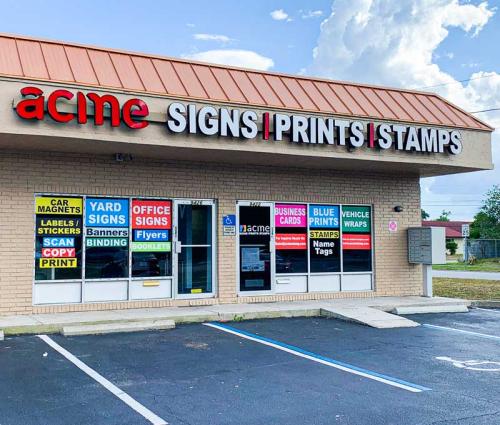 Acme Signs and Prints - Local sign company near me in Central Florida