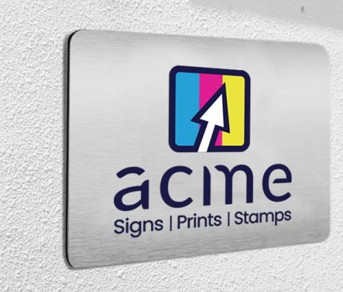 Aluminum Metal Signs Printing Supplier Orlando