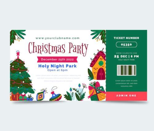 Christmas Event Ticket Printing Orlando