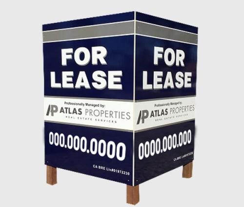 For Lease Real Estate Signs Printing Orlando and Casselberry Florida