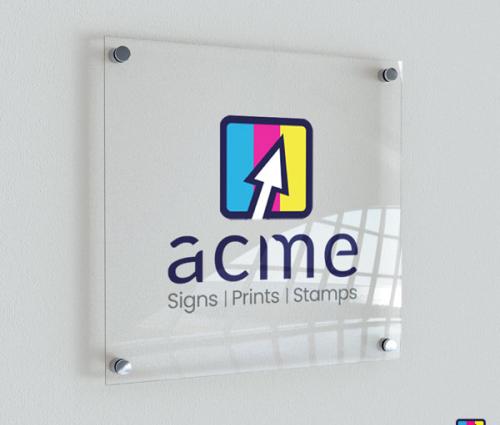 Frosted Acrylic Logo Signs in Orlando and Casselberry