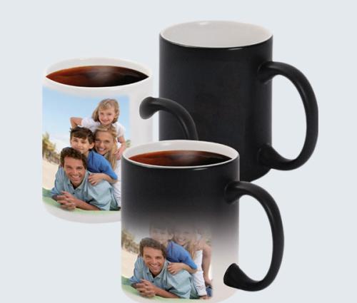 Custom magic coffee mugs