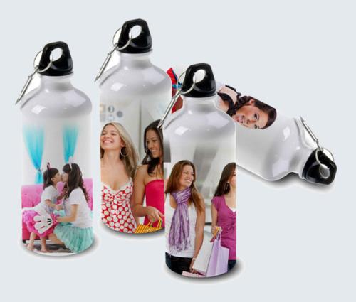 Print customized water bottles